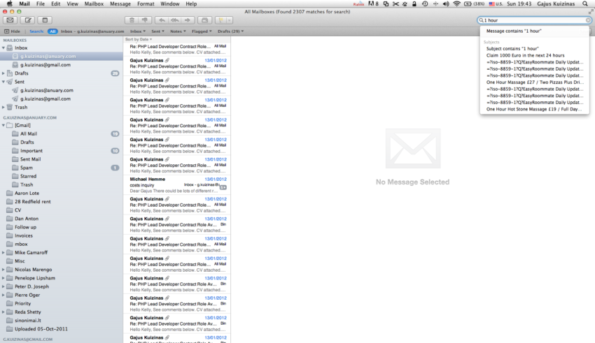 mac mail outlook